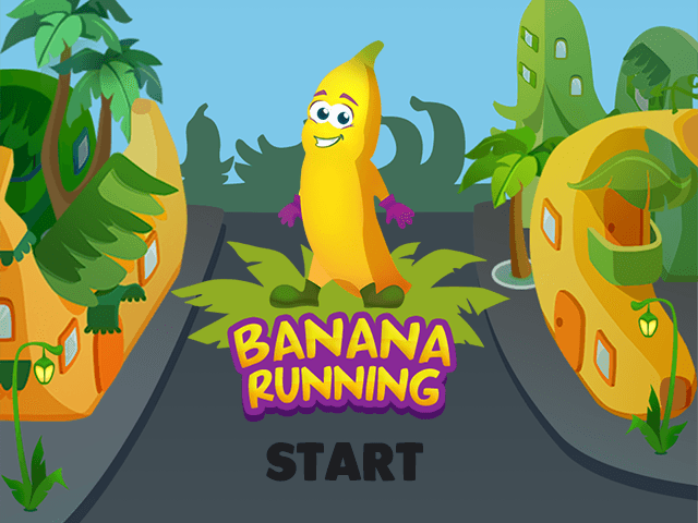 Play Banana Run - Famobi HTML5 Game Catalogue