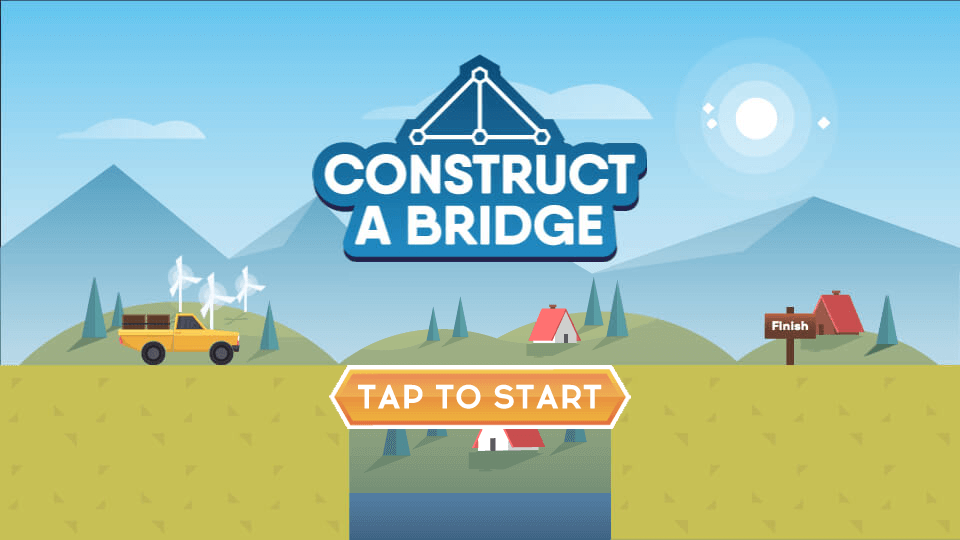 Construct a Bridge 🕹️ Play on CrazyGames