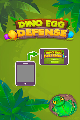 Jogo Dino Egg Defense no Jogos 360