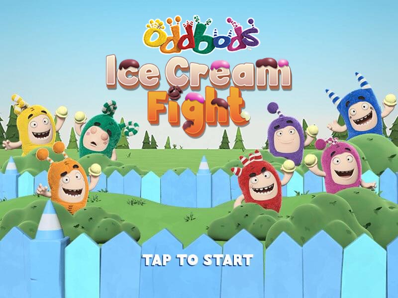 Oddbods Ice Cream Fight em Jogos na Internet