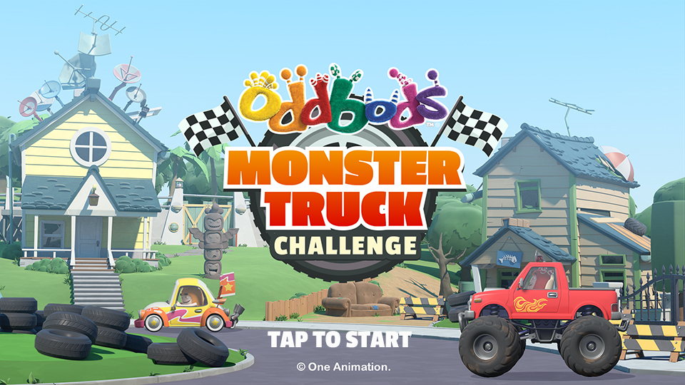 Oddbods Monster Truck Challenge